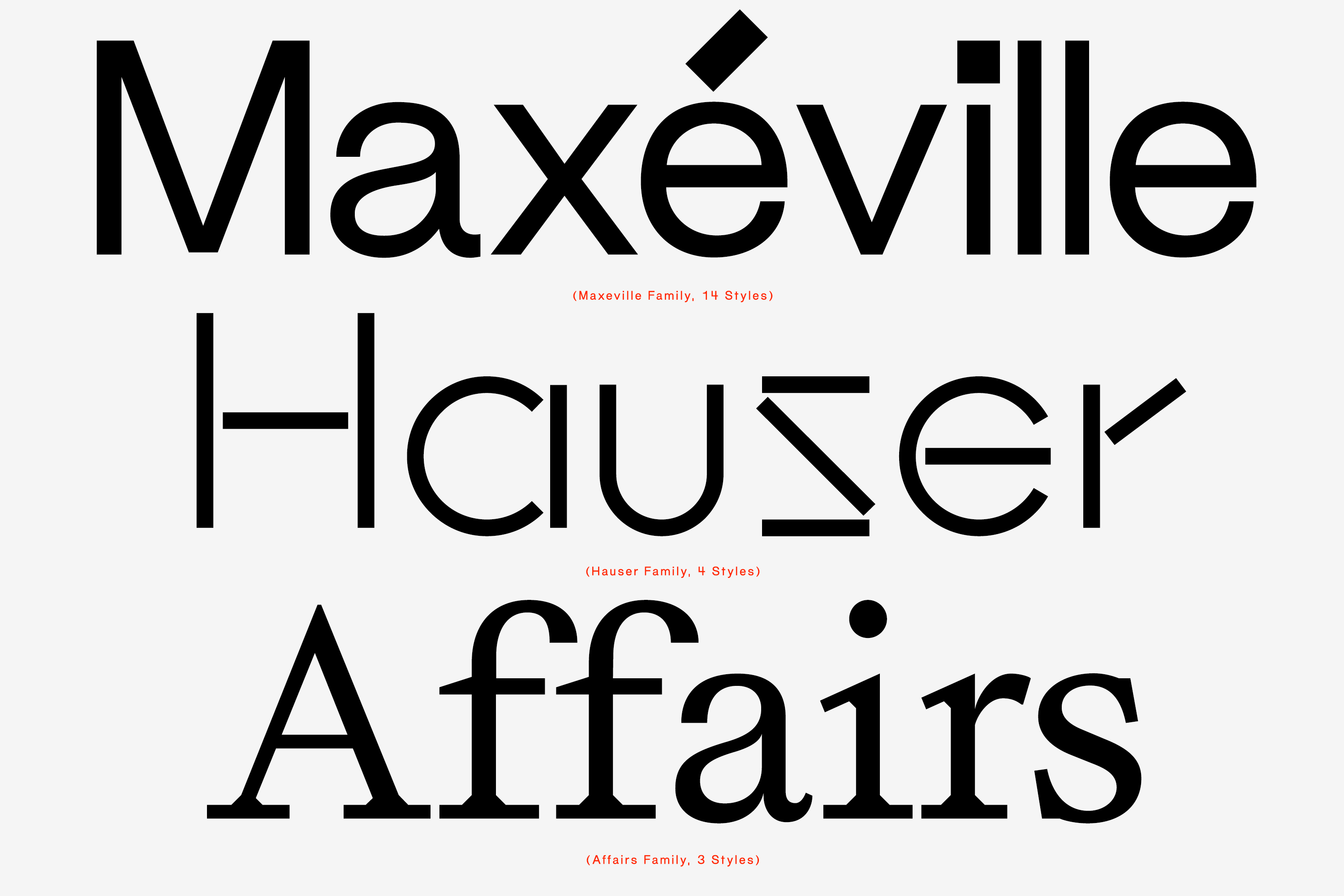 Typeface Selection