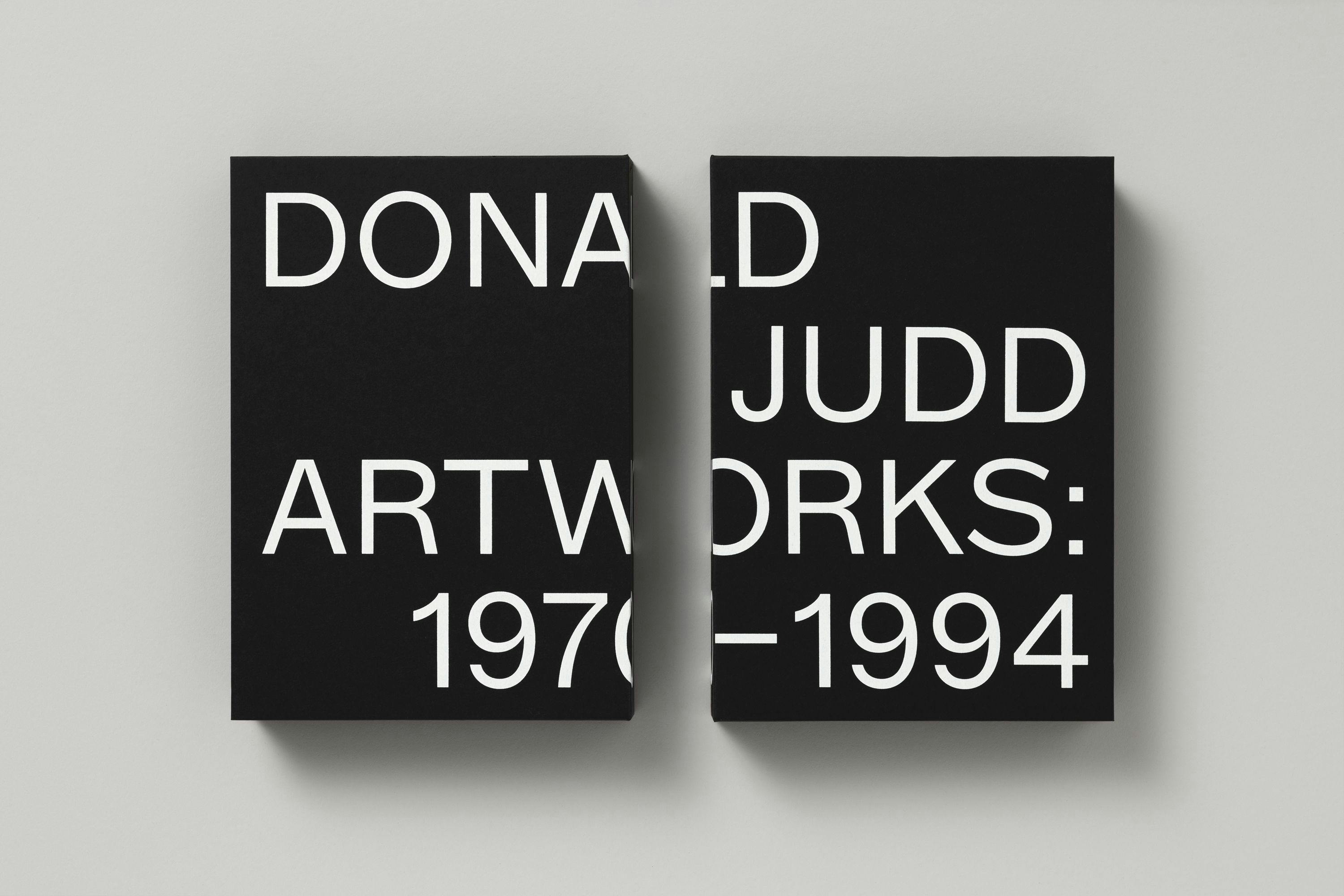 Donald Judd, Artworks: 1970–1994